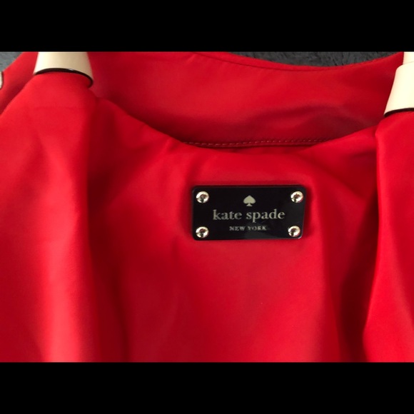 Red Kate Spade diaper bag - Picture 4 of 4